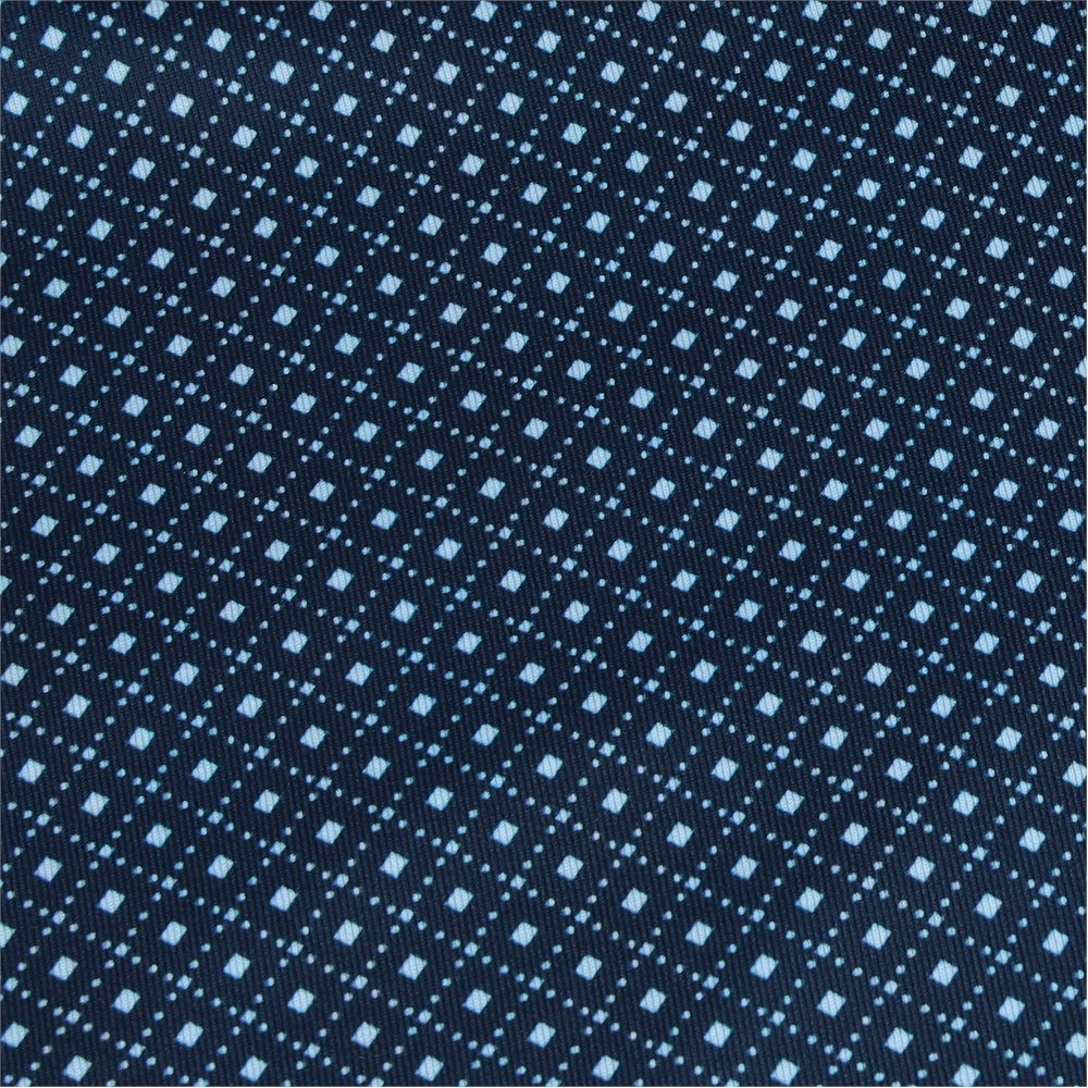 Lisle Dot Geo Print Self Collar Golf Polo - Previous Season