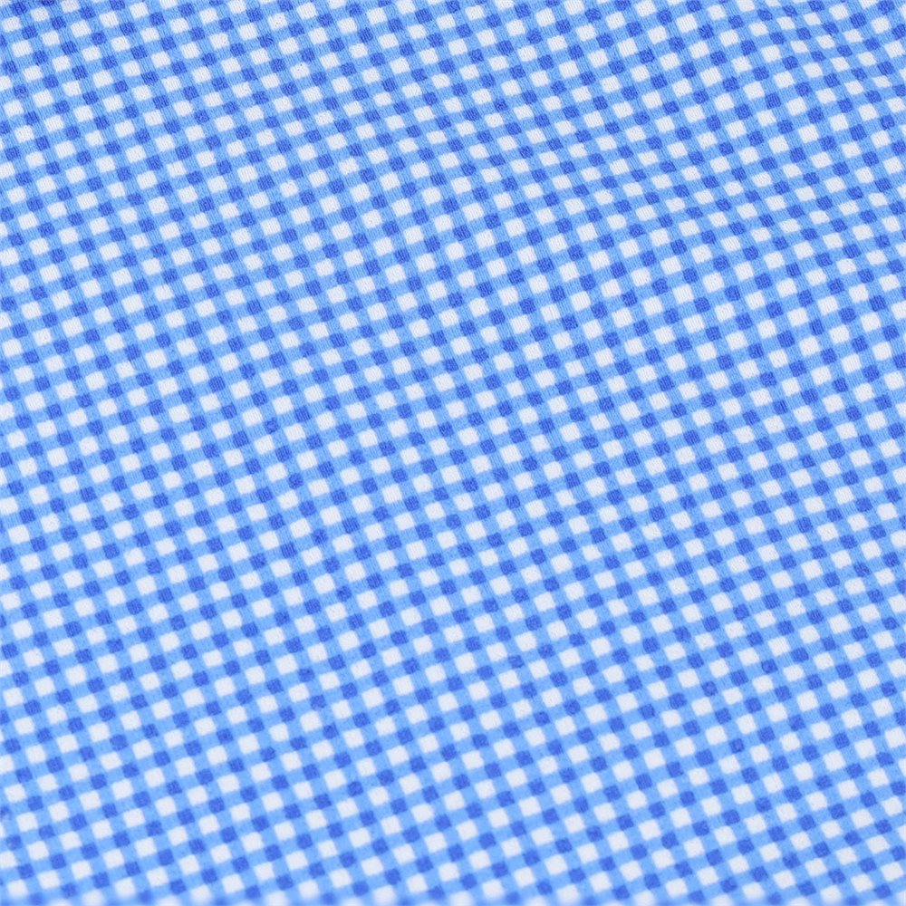 Women's Sleeveless Polo - Mini Check Print