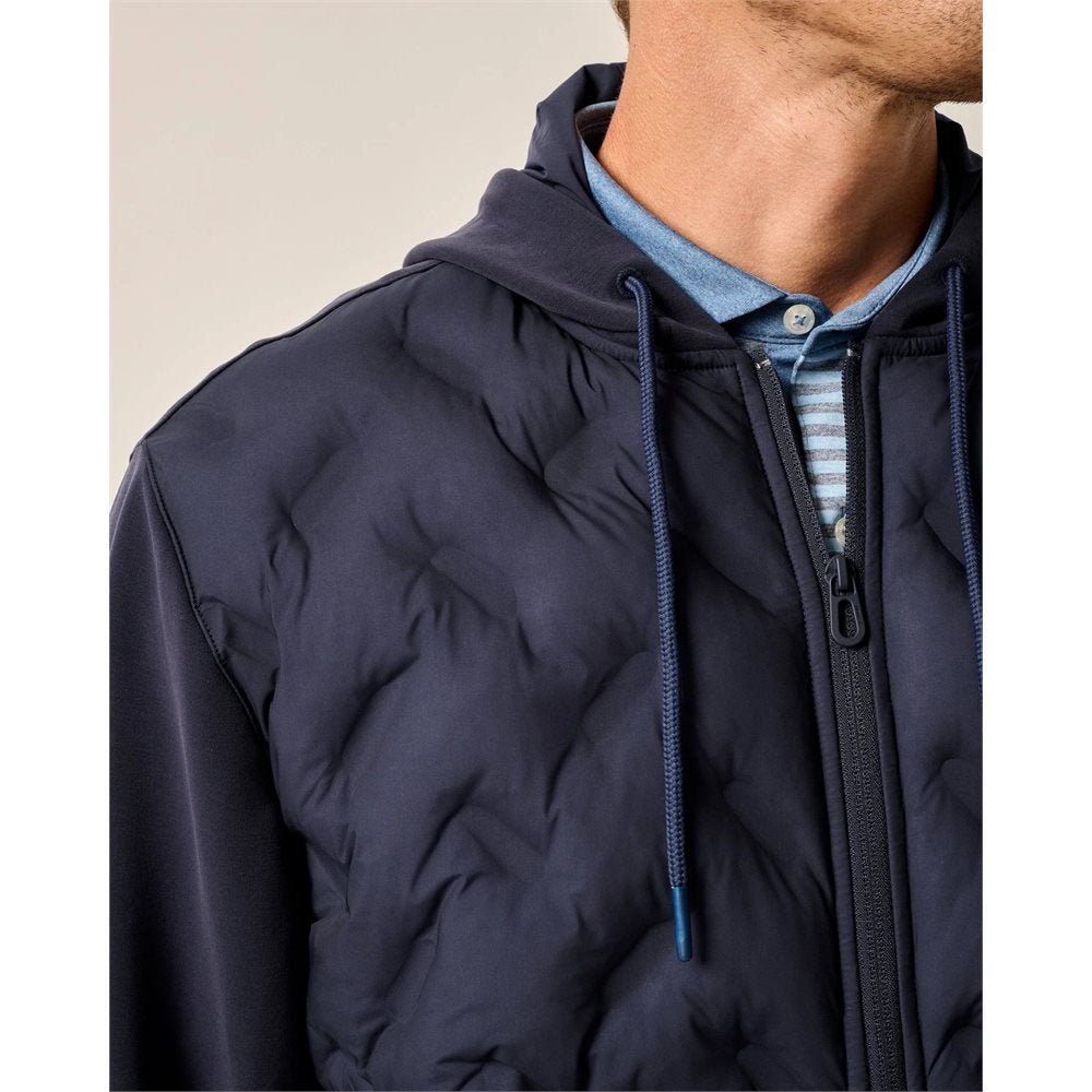 Zuker Mixed Media Hooded Jacket - Fairway Styles