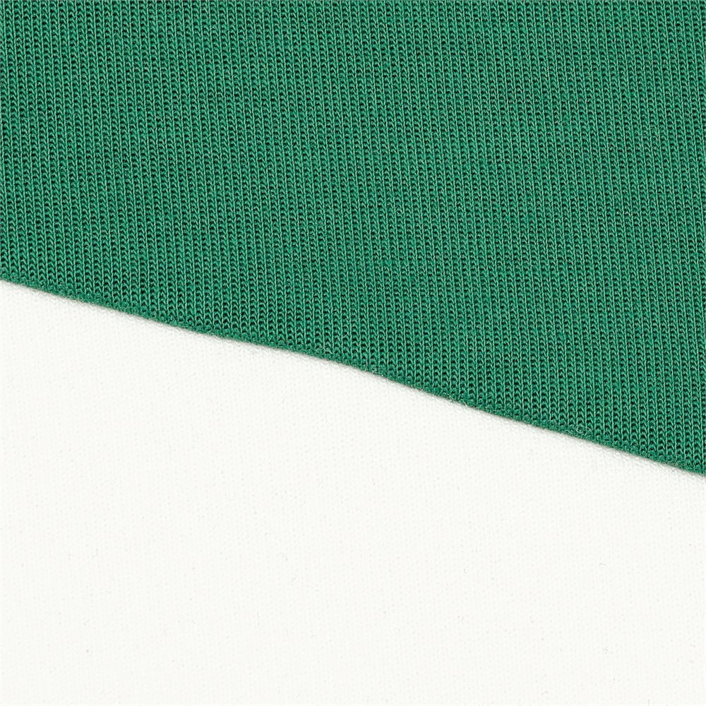 Color-Blocked Double-Knit 1/4 Zip Pullover