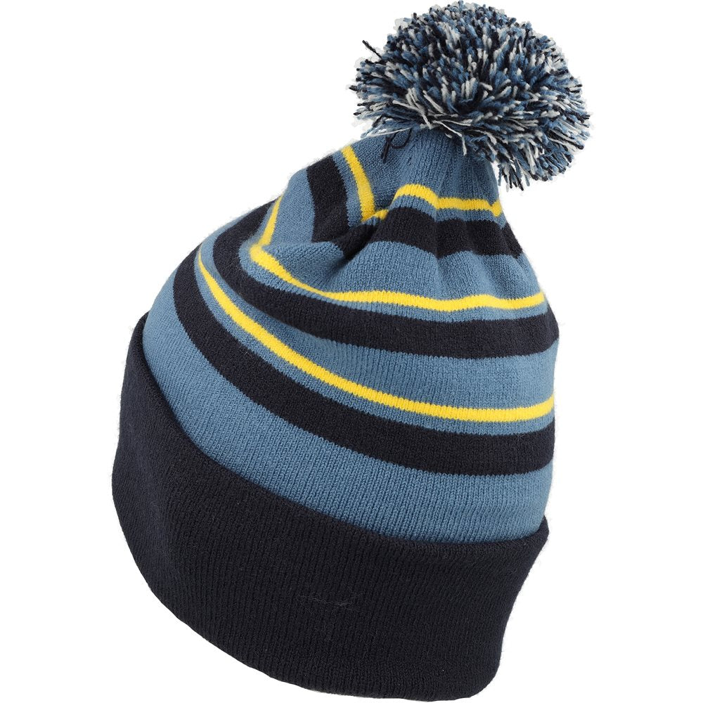 WRMLBL StripePom Beanie