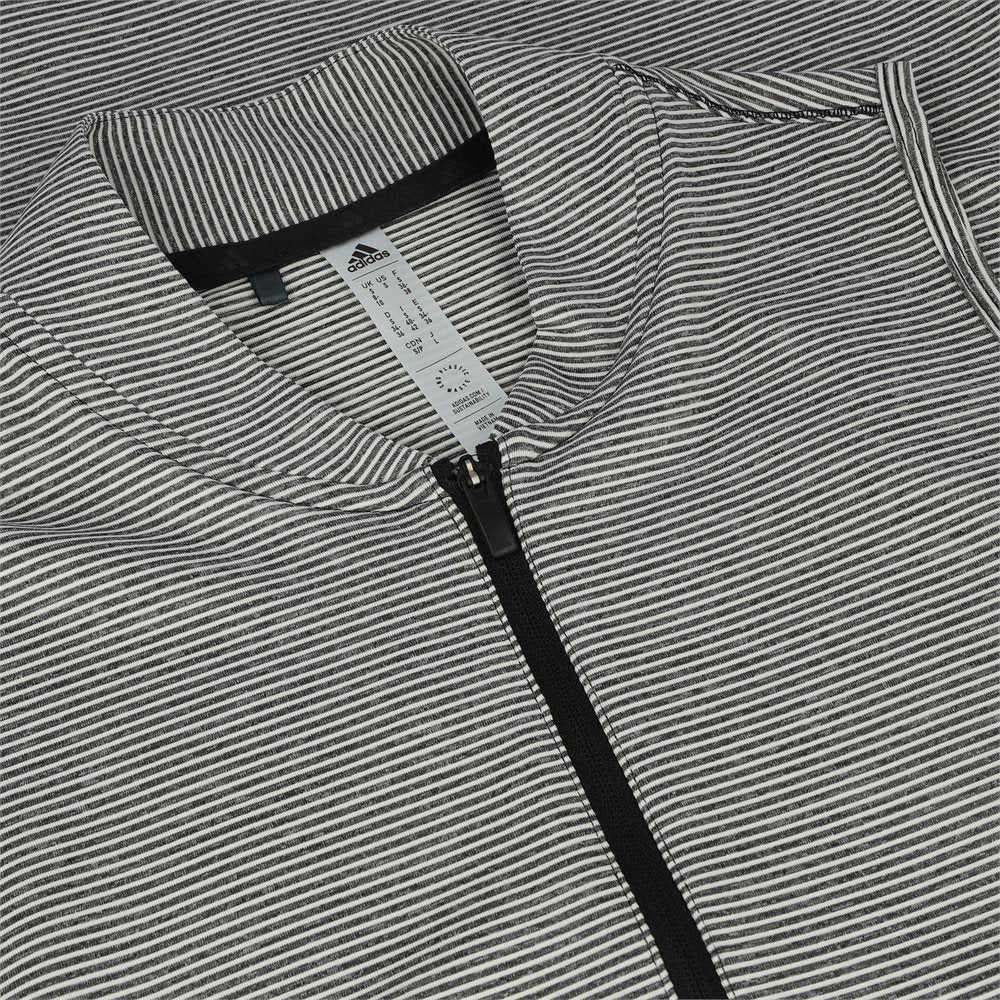 Women's Two-Color Ottoman Sleeveless 1/2 Zip Golf Polo