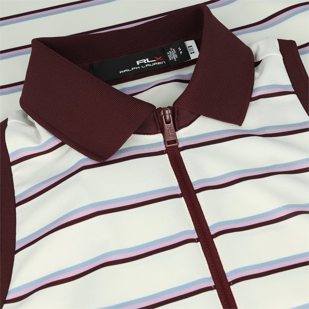 Women's Lightweight Airflow Thick Stripe Polo - Fairway Styles