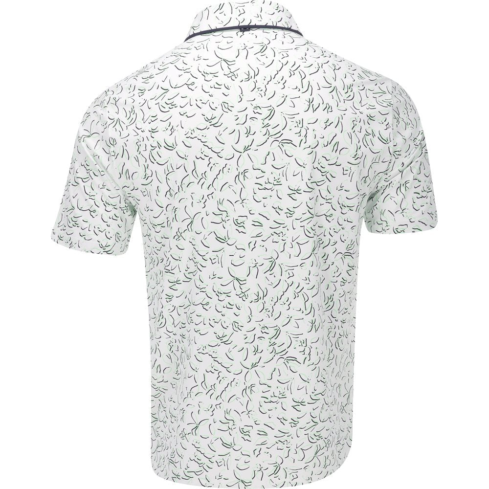 UA Iso-Chill Verge Floral Lines Polo