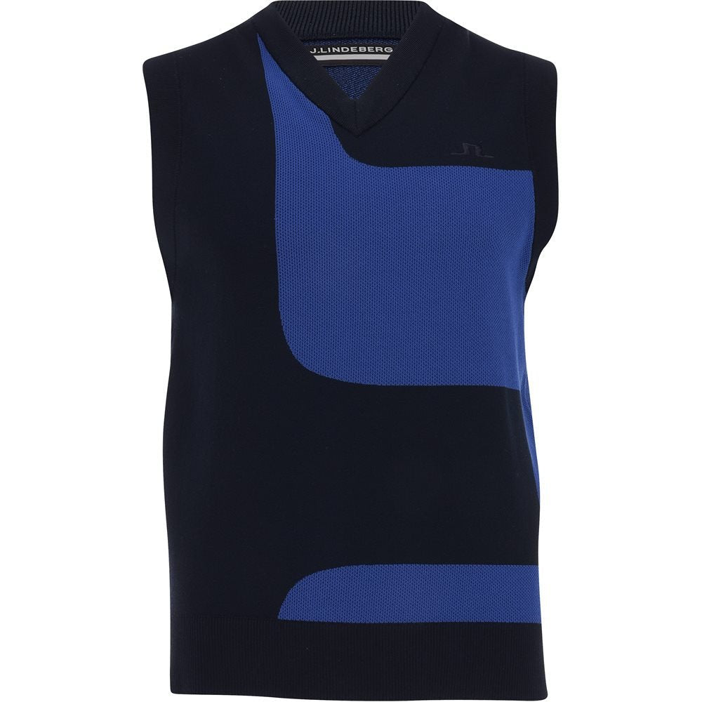 Davis Knitted V - neck Vest - Fairway Styles
