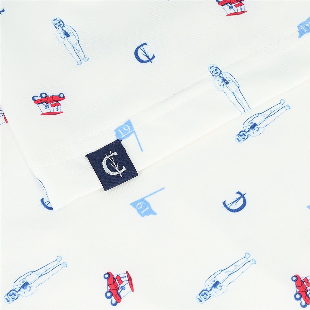 Tour Range Carl Print Polo