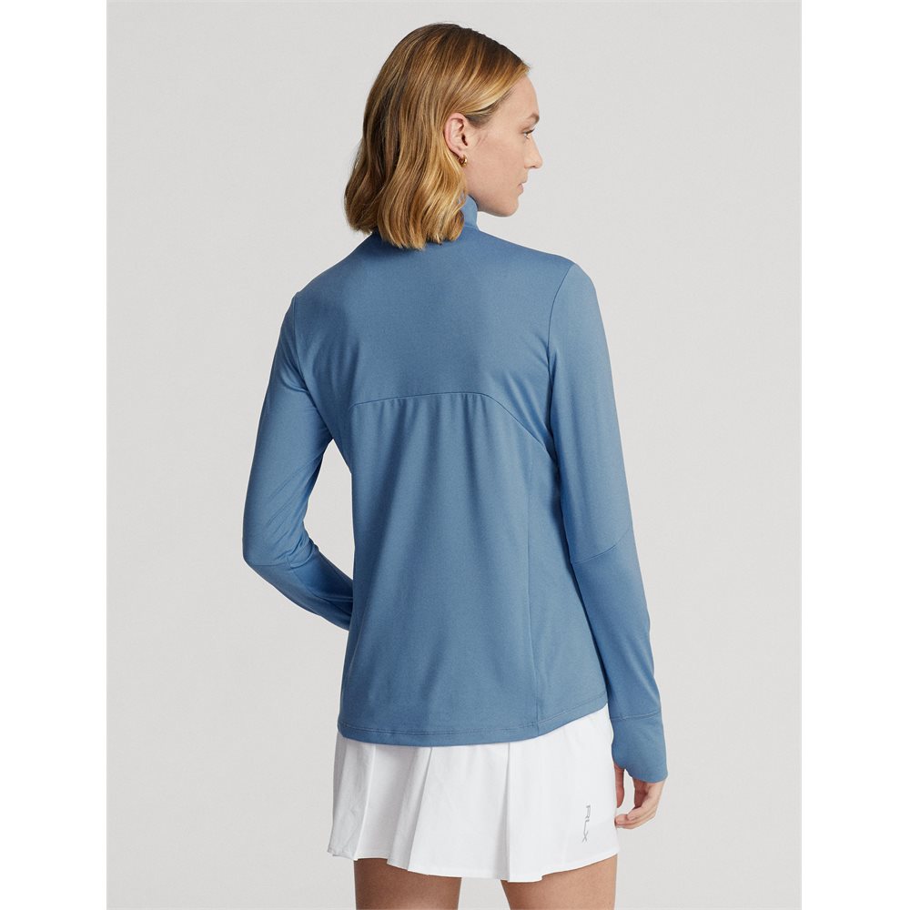 Women's Stretch Jersey Knit UV Base Layer 1/4 Zip Midlayer