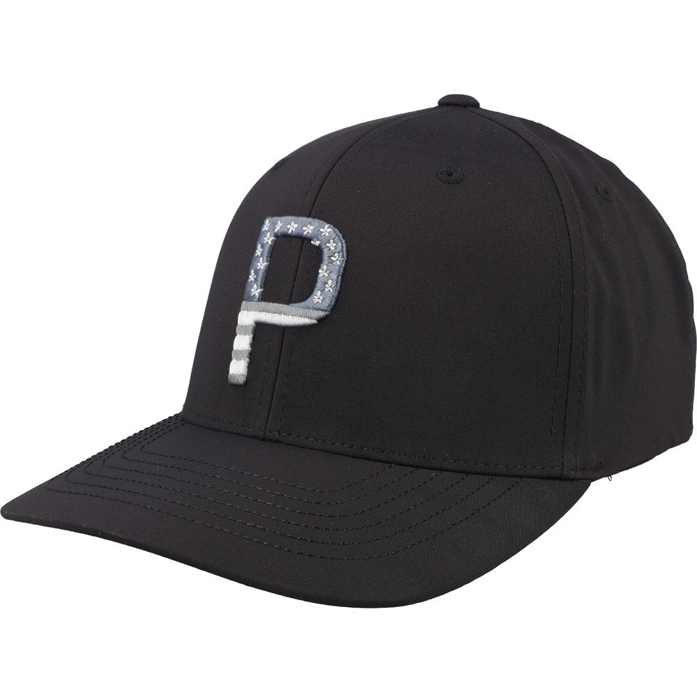Pars & Stripes 6 Panel Golf Hat