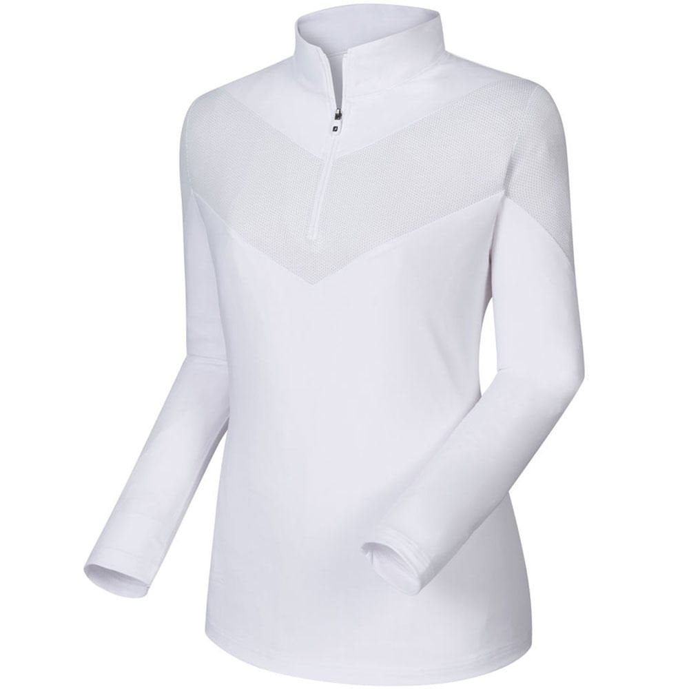 Women's Engineered Jersey 1/2 Zip Pullover - Fairway Styles