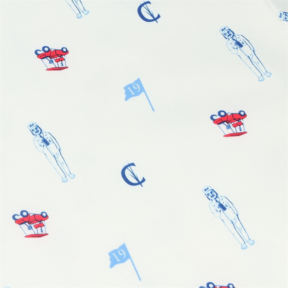 Tour Range Carl Print Polo