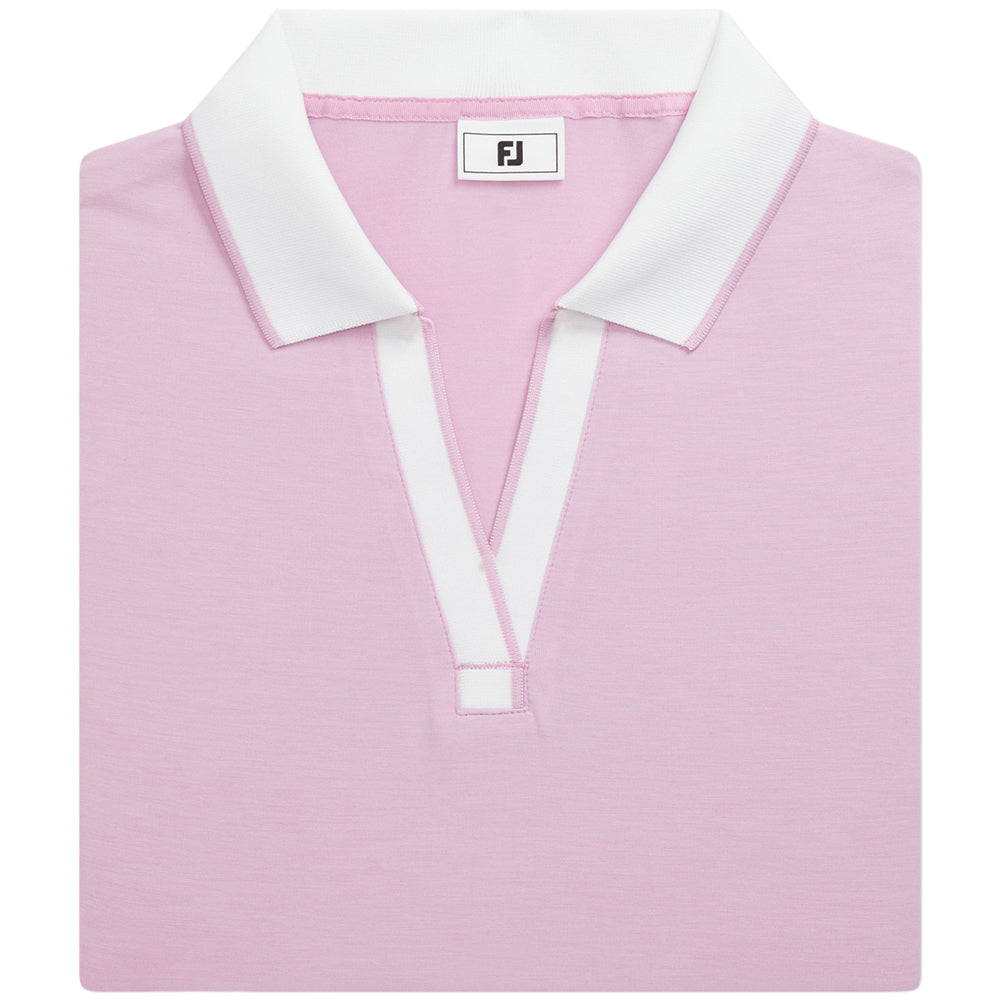 Women's Notch V-Neck Polo