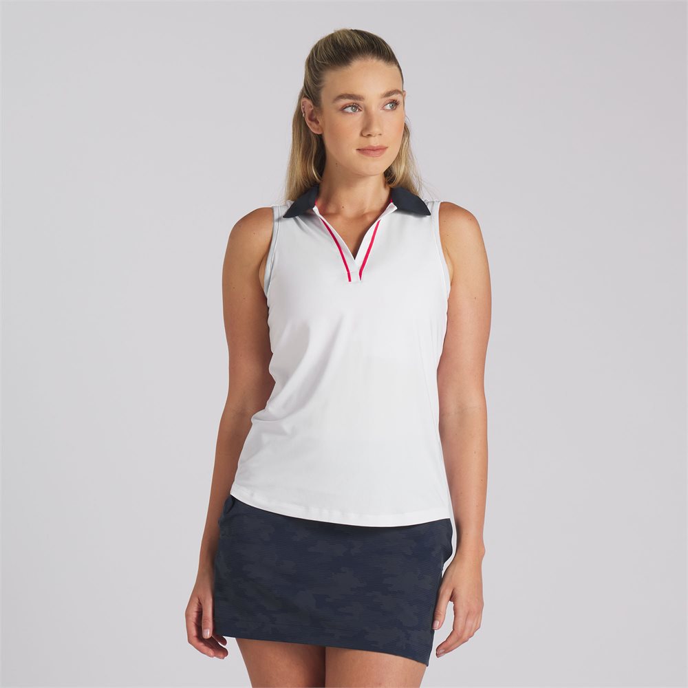 Women's x Volition Piped Sleeveless Polo