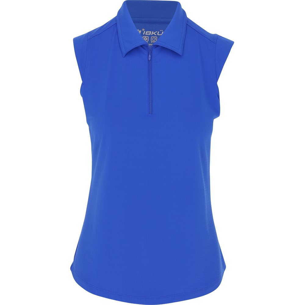 Women's Sleeveless Polo - Solid