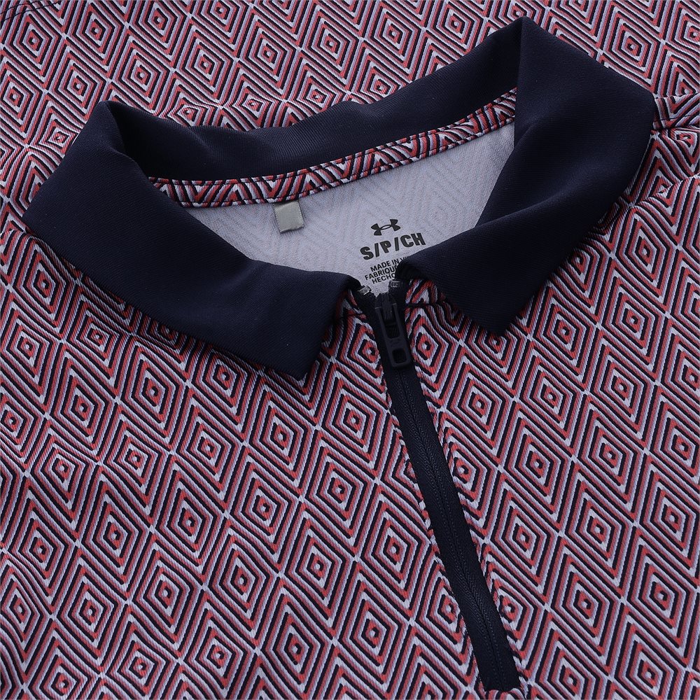 Women's Playoff 3.0 Optic Diamond 1/4 Zip Polo