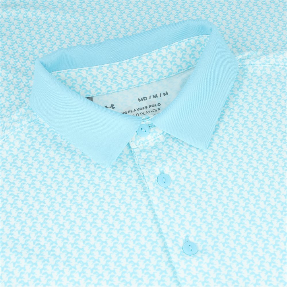 UA Playoff 3.0 Crane Drift Print Polo