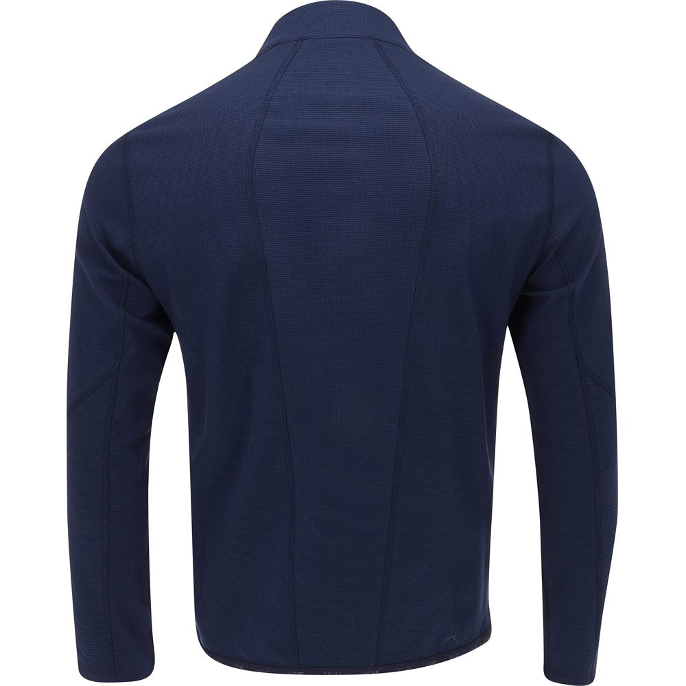 Waffle Knit 1/4 Zip Mid Layer