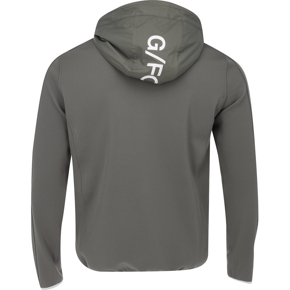 Wind Control Double Knit Pique Hooded Jacket