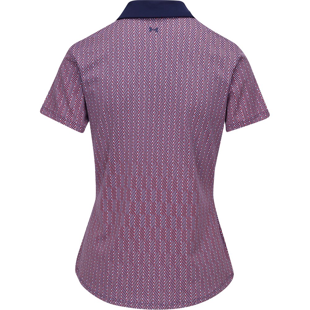Women's Playoff 3.0 Optic Diamond 1/4 Zip Polo