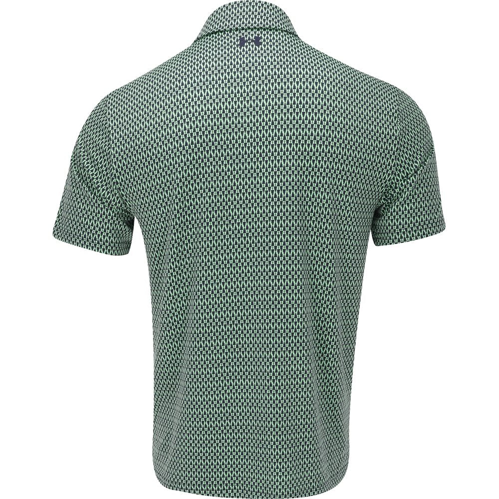 UA Playoff 3.0 Density Print Polo