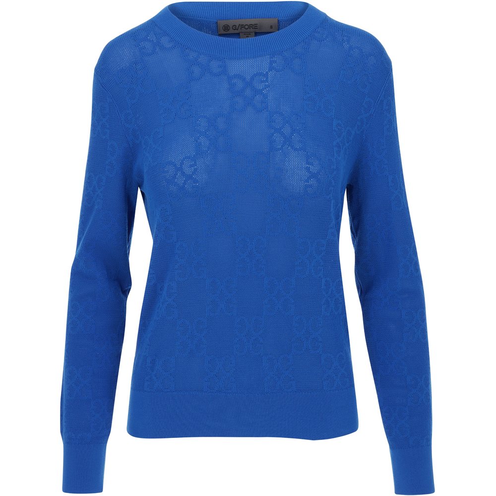 Women's Pointelle Long Sleeve Sweater