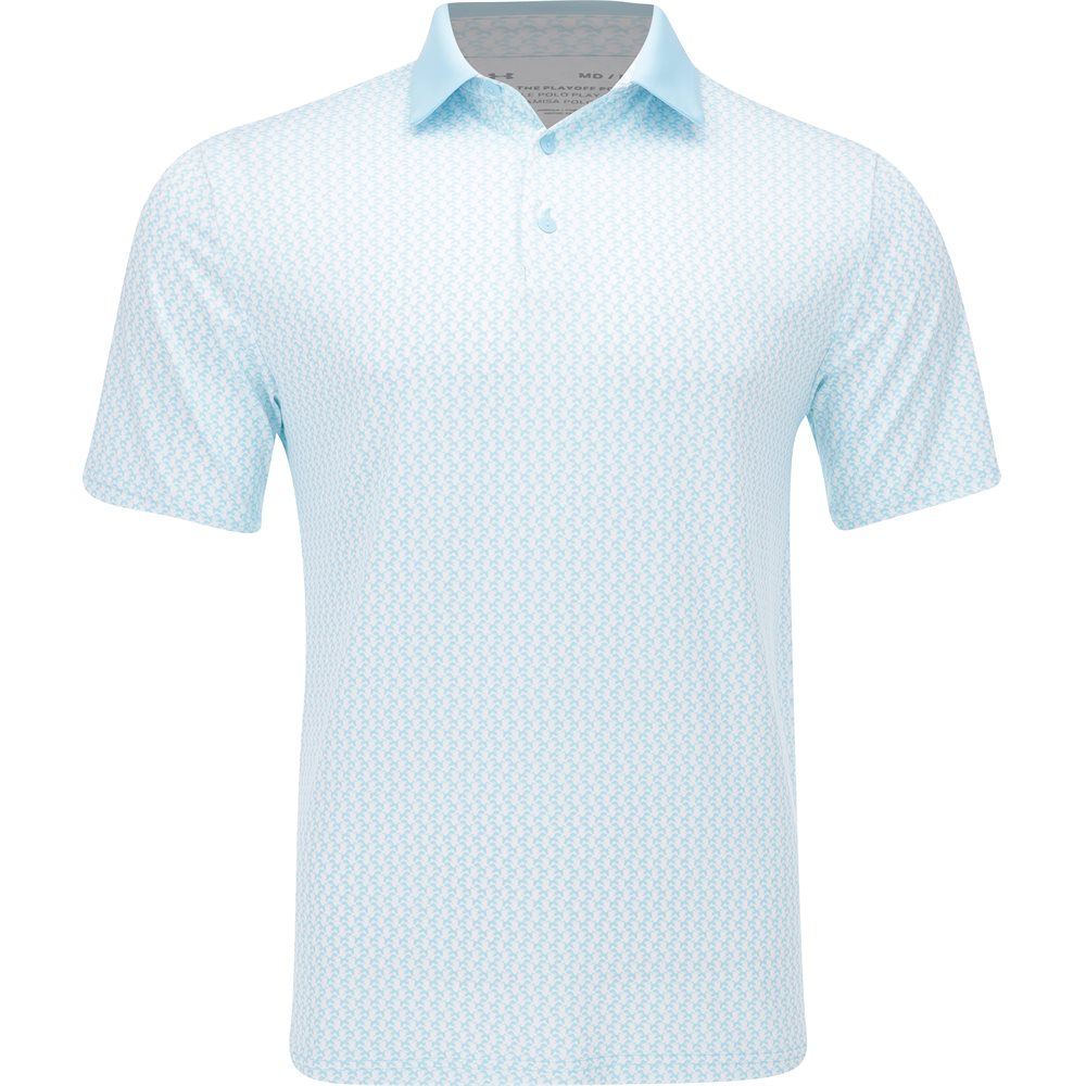UA Playoff 3.0 Crane Drift Print Polo