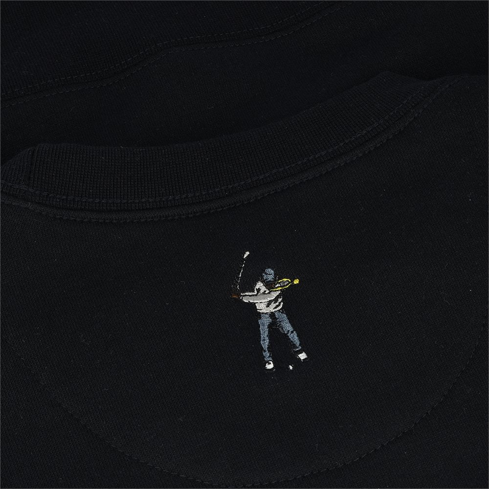 Core Fleece Script Logo Crew Sweatshirt