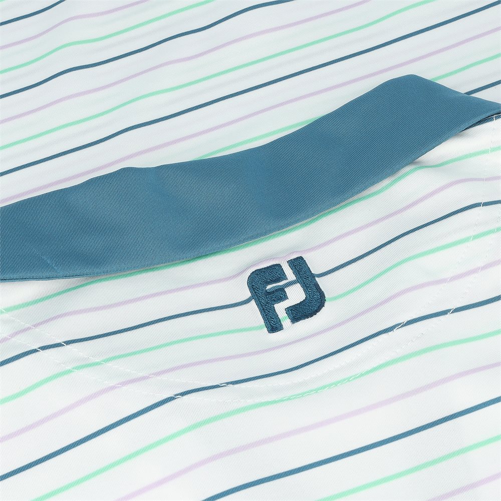 Women's Sleeveless Stripe Polo - Previous Season