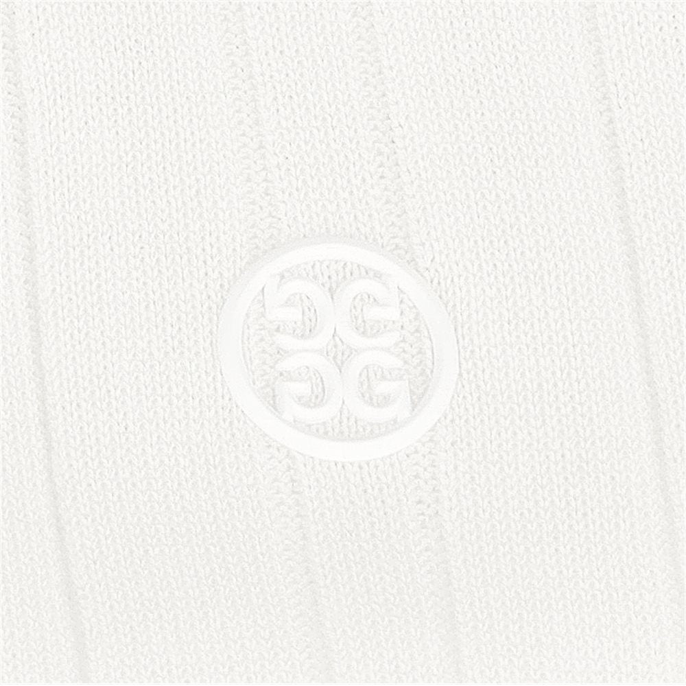 Women's Cotton Blend Ribbed Short Sleeve Sweater