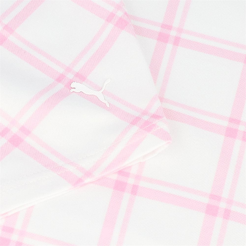 Women's CLOUDSPUN Plaid Sleeveless Polo