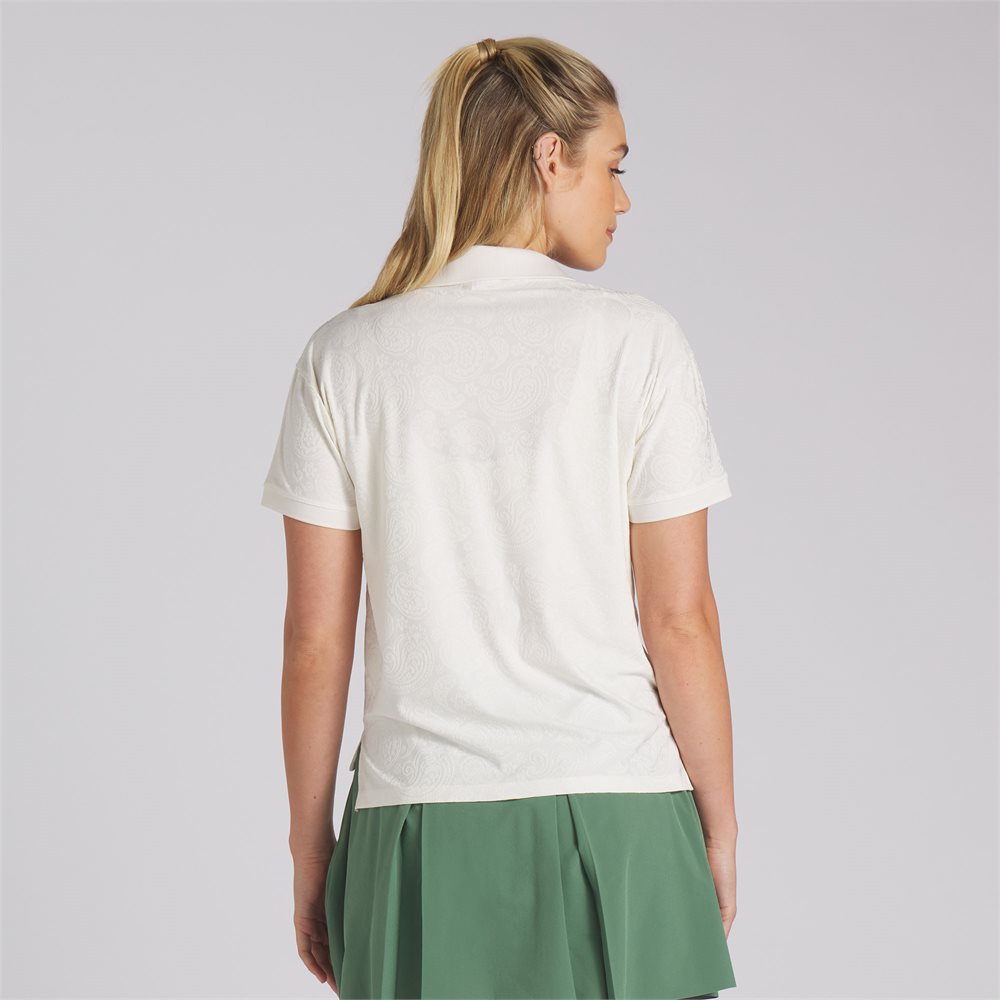Women's x Quiet Golf Relaxed Crop Golf Polo