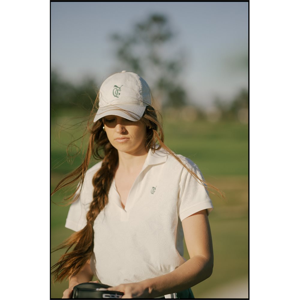 Women's x Quiet Golf Relaxed Crop Golf Polo