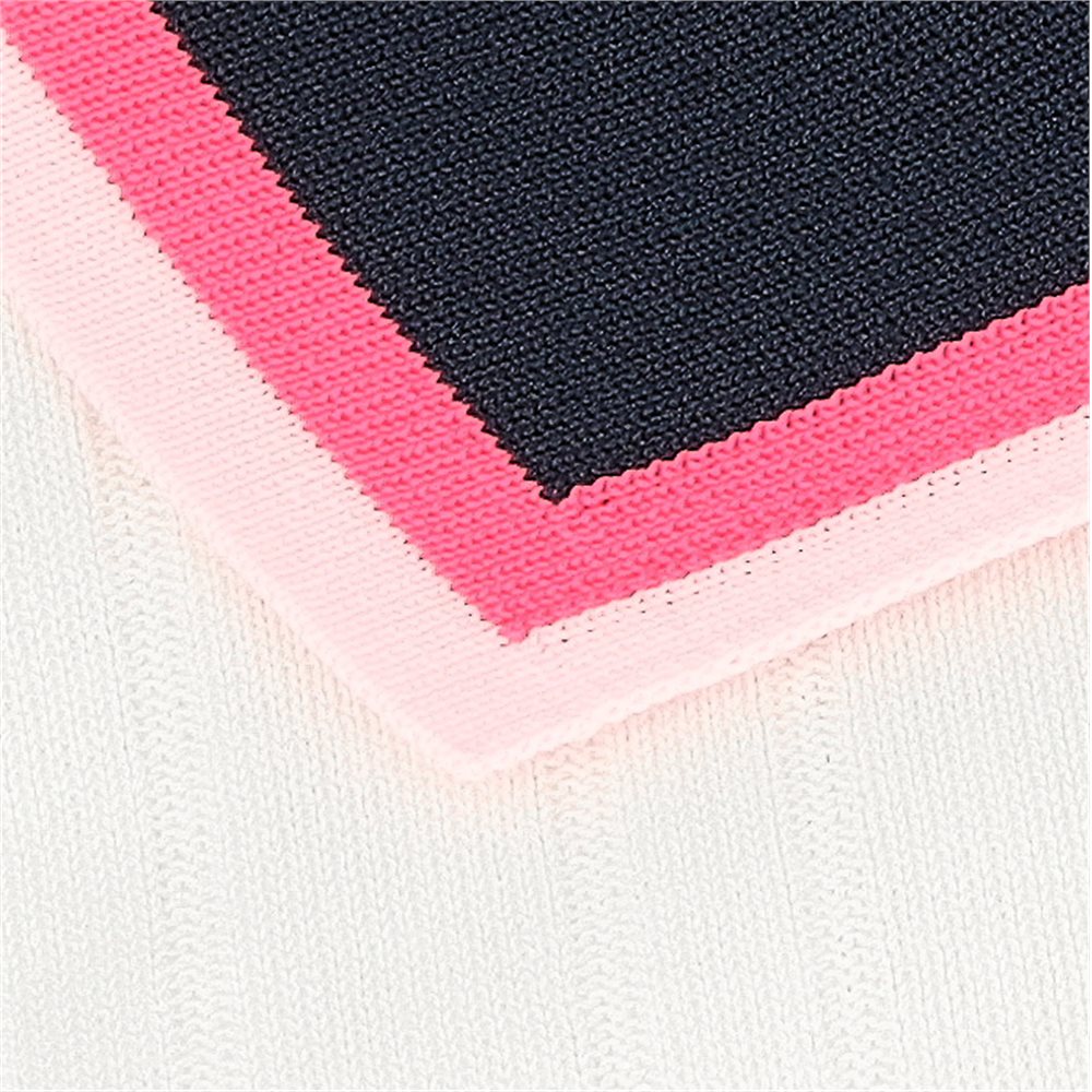 Women's Cotton Blend Ribbed Short Sleeve Sweater