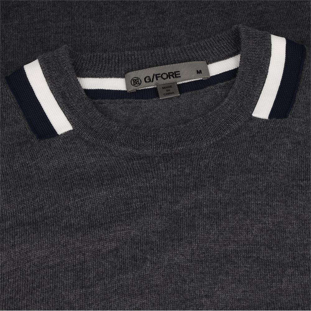 Colorblock Intarsia Merino Sweater