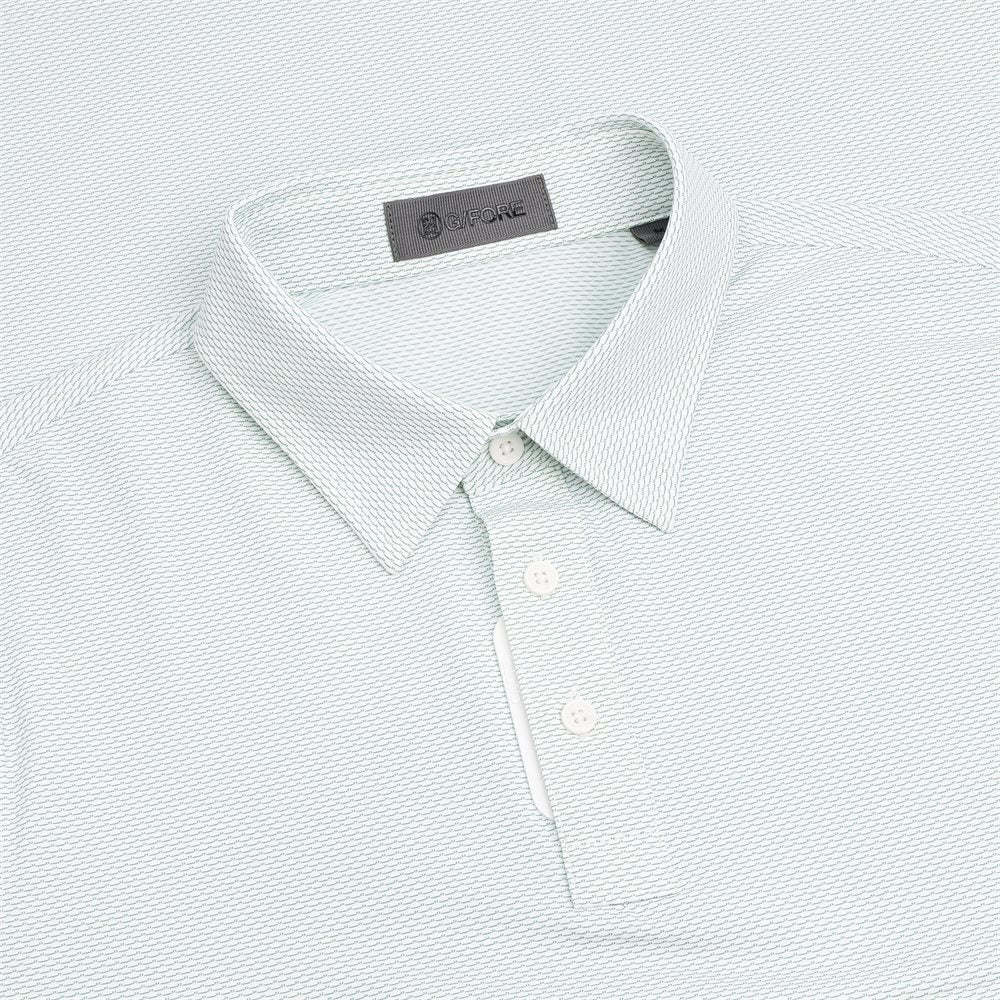 Fine Stretch Jacquard Polo