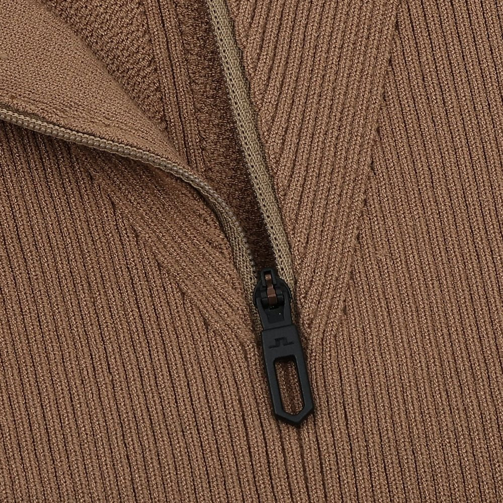 Women's Ramona Knitted Sleeveless 1/4 Zip Polo