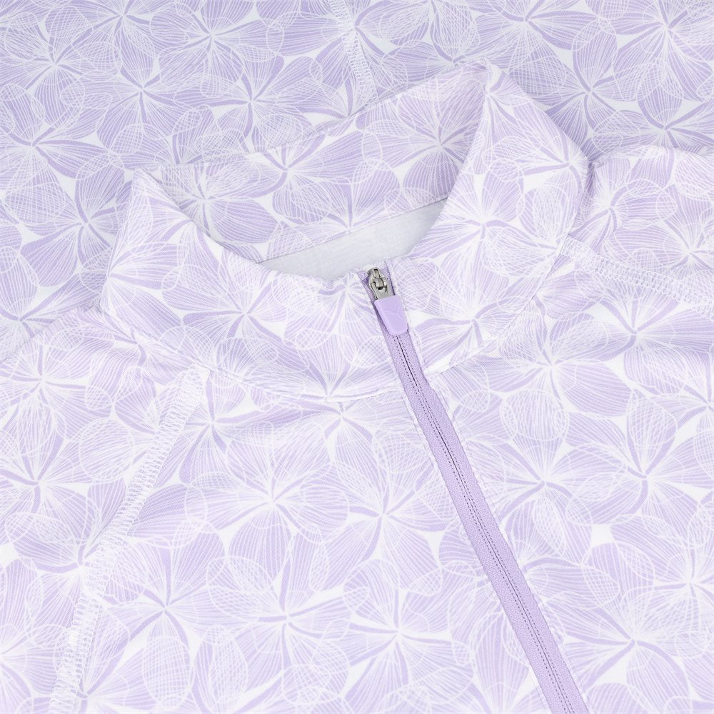 Women's YouV Plumeria 1/4 Zip