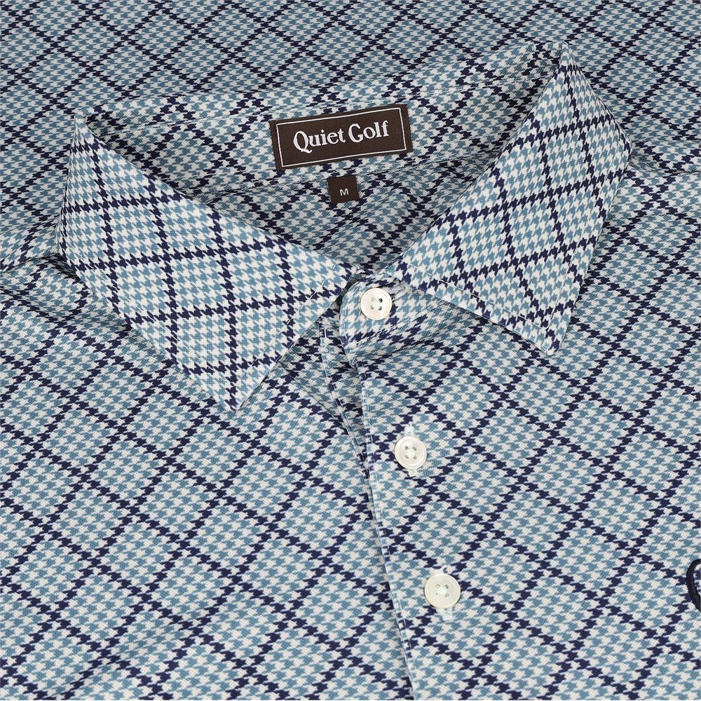Monogram Houndstooth Polo