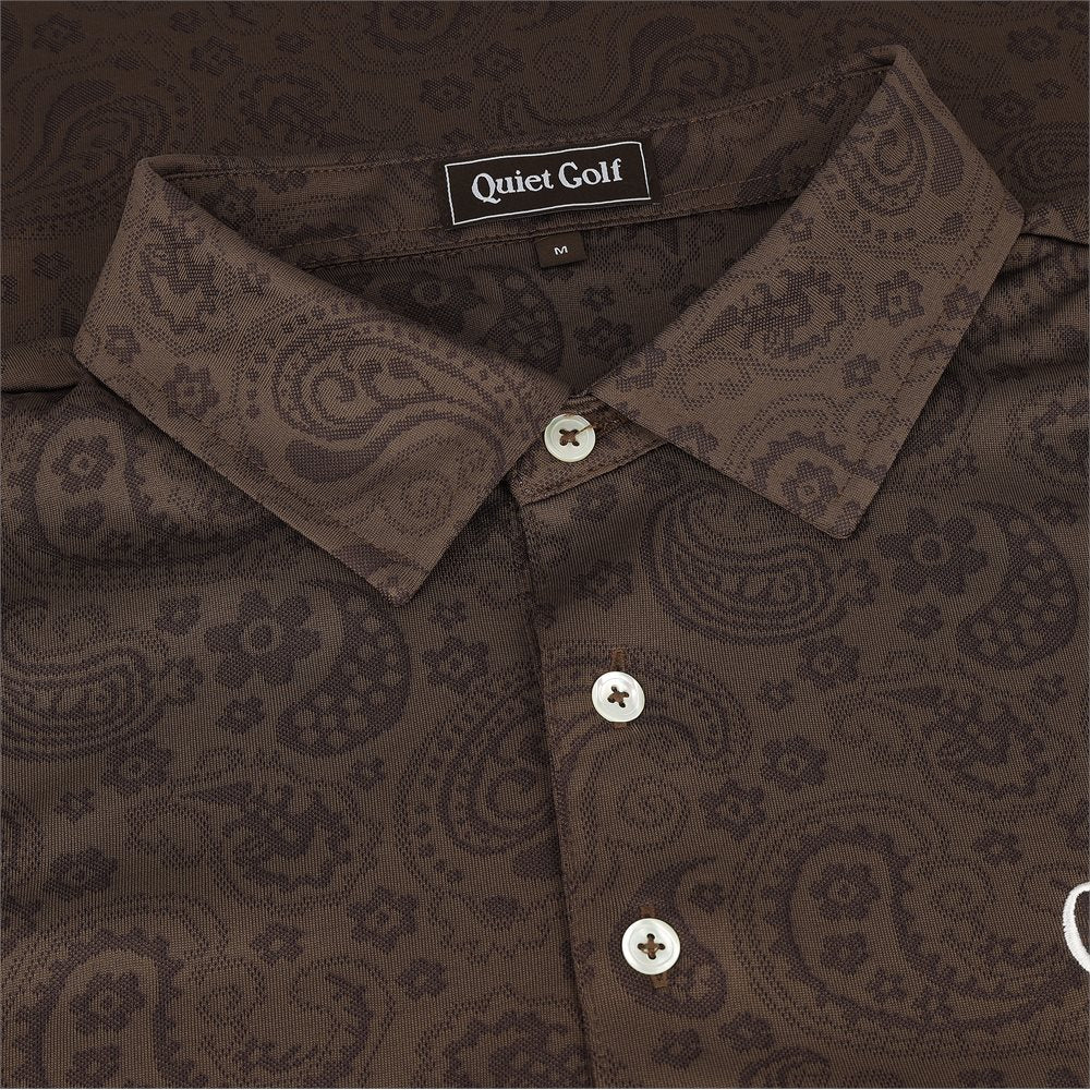 Monogram Paisley Polo