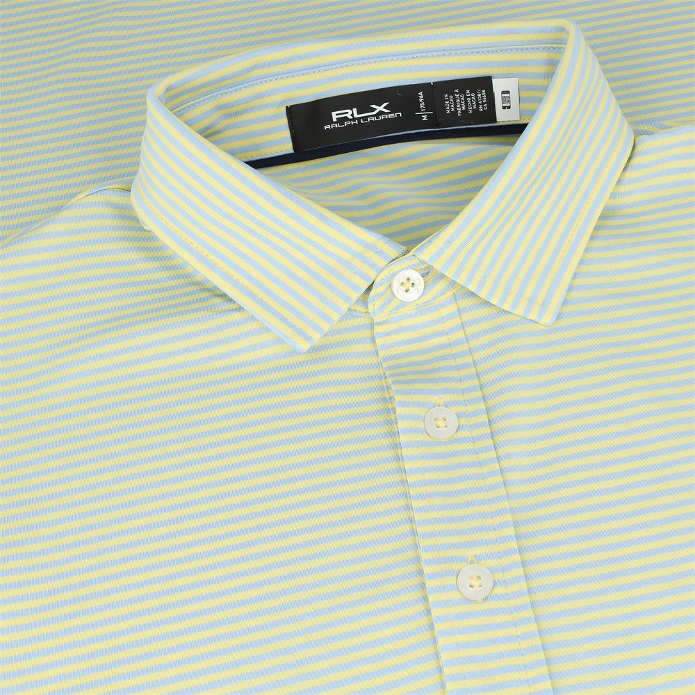 Y/D Lightweight Airflow Jersey Stripe Polo