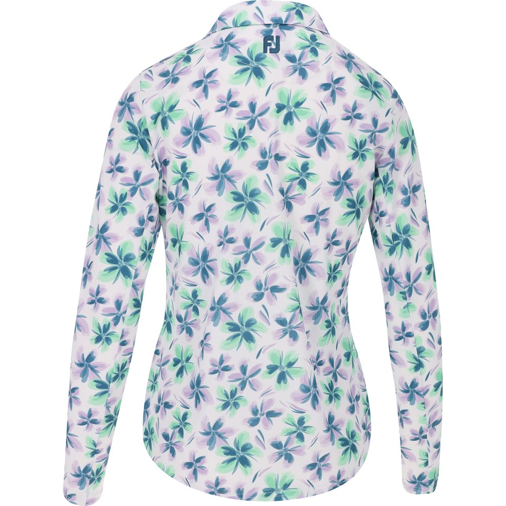 Women's Floral Sun Protection Long Sleeve Shirt - Previous Season