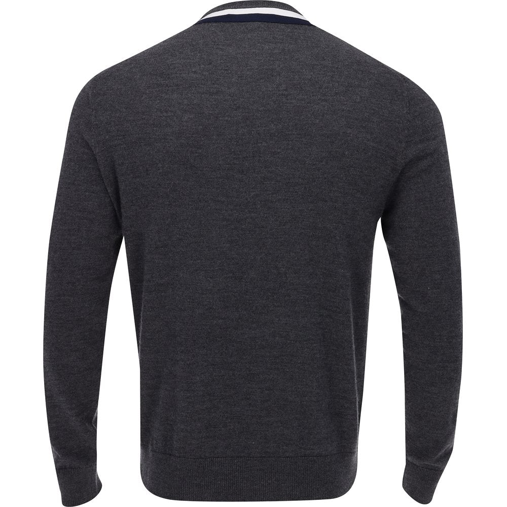 Colorblock Intarsia Merino Sweater