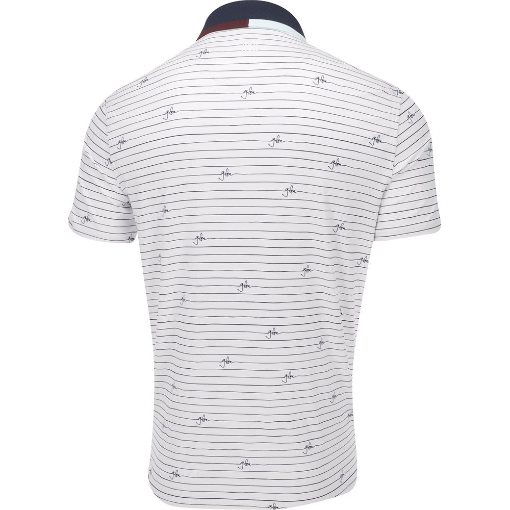 Script Stripe Tech Jersey Polo