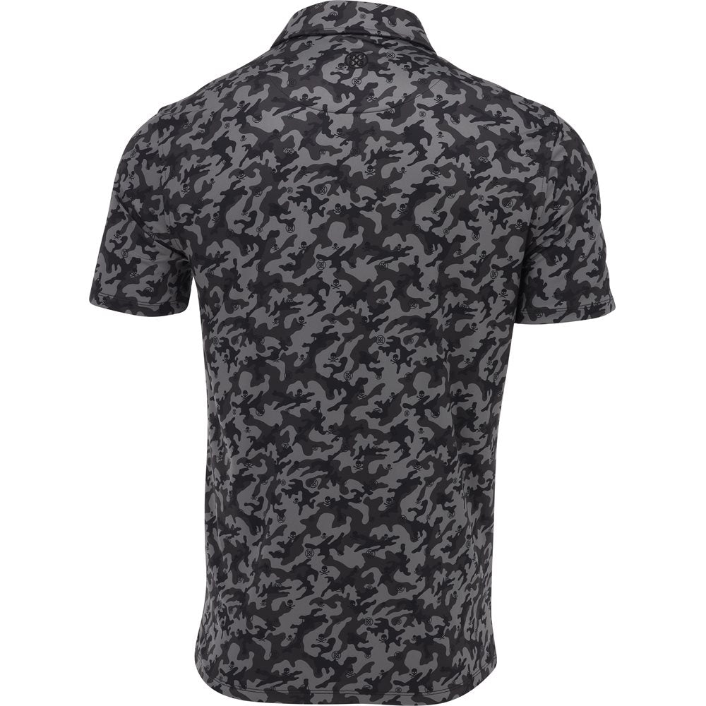 Mapped Icon Camo Tech Jersey Polo