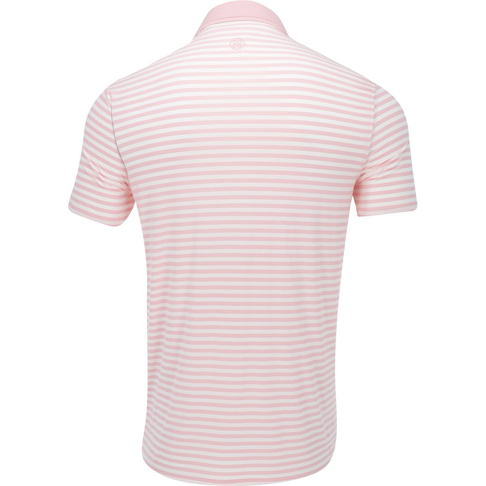 Stripe Tech Jersey Polo
