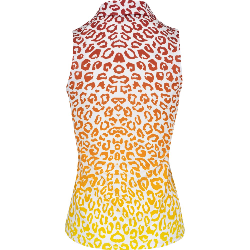 Women's Dena Print Sleeveless Polo