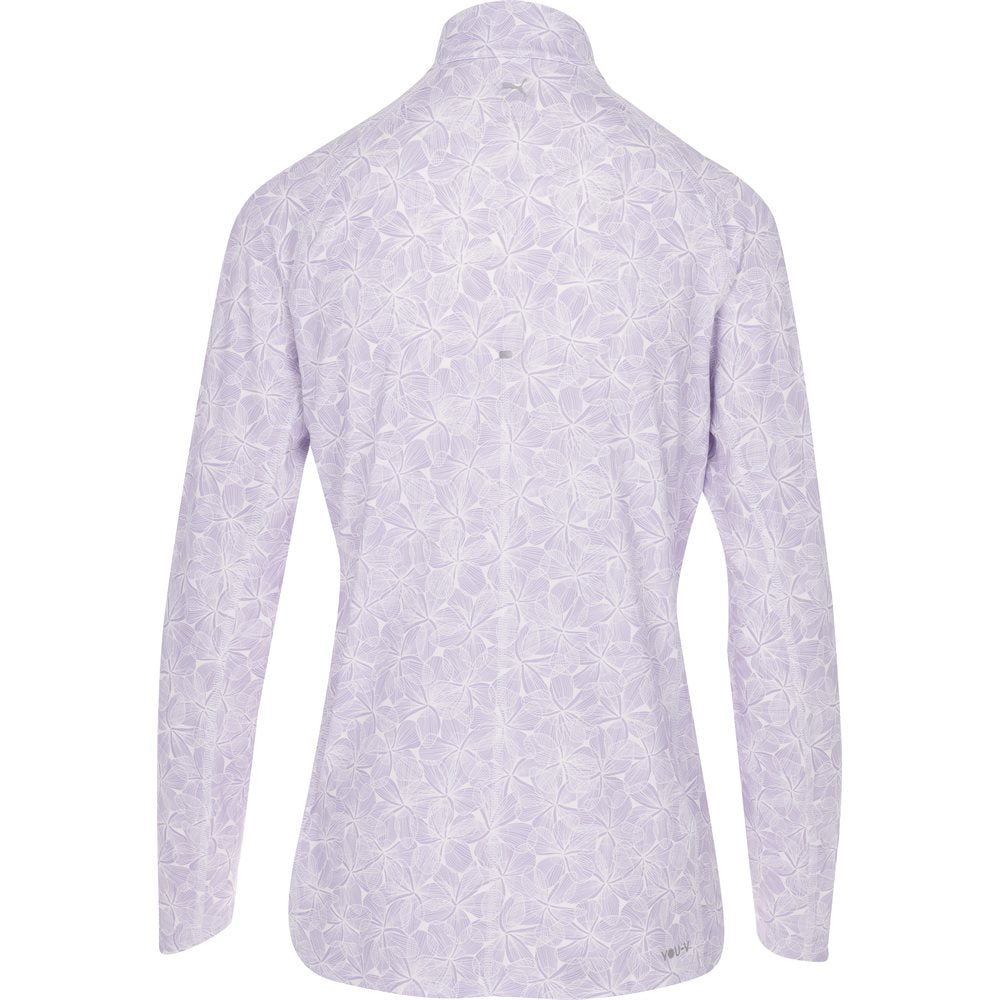 Women's YouV Plumeria 1/4 Zip