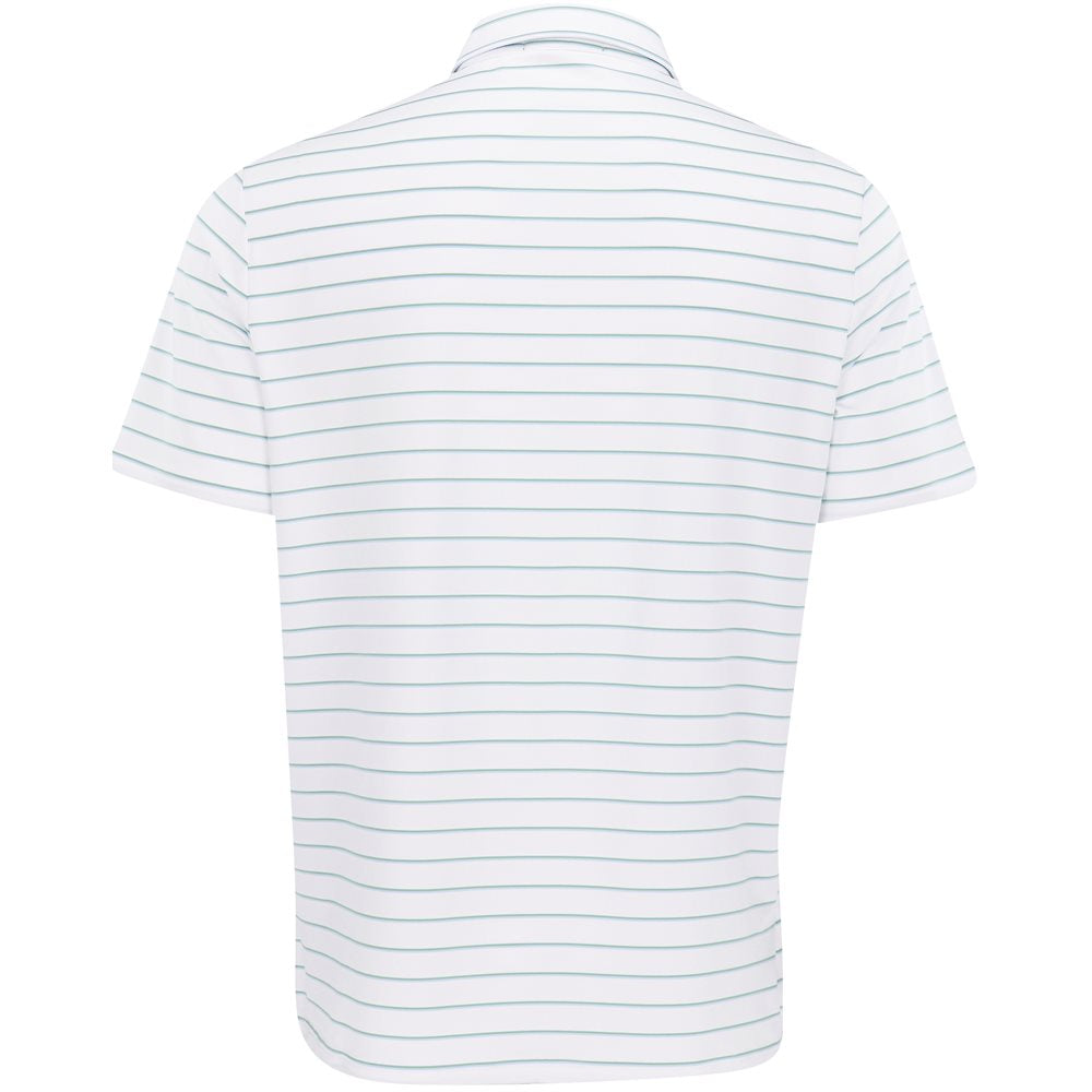 Lightweight Airflow Knit Multi Stripe Polo