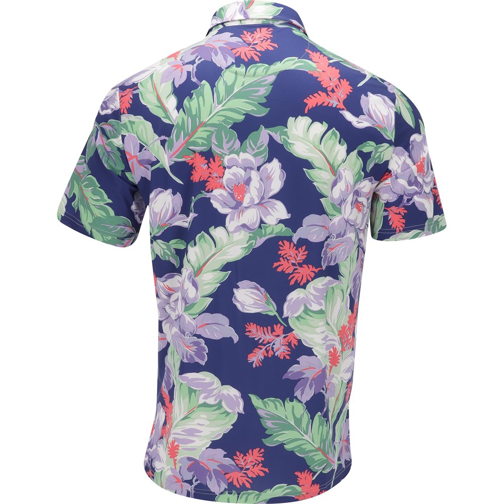 Printed Lightweight Airflow Polo