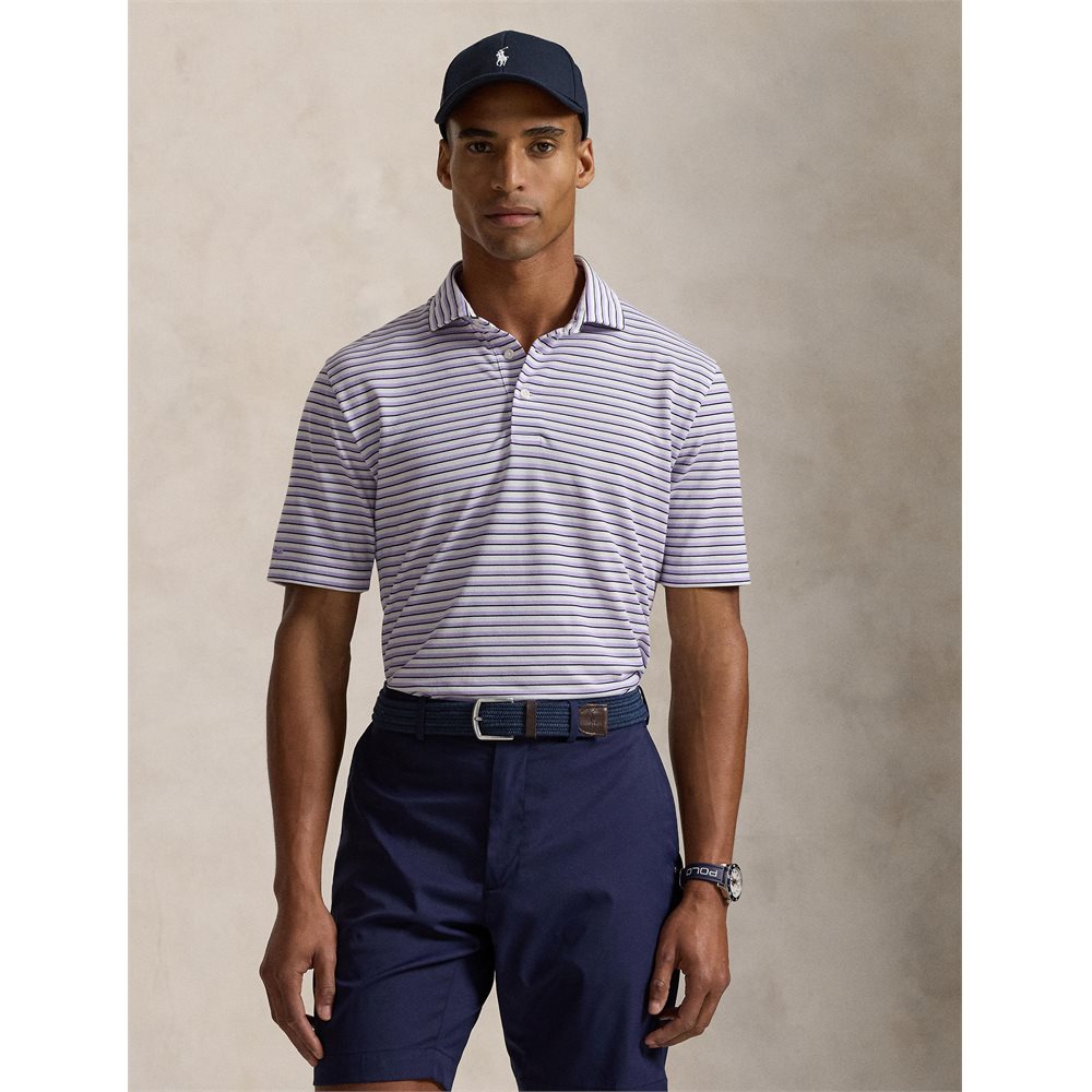 Tour Pique Knit Stripe Polo