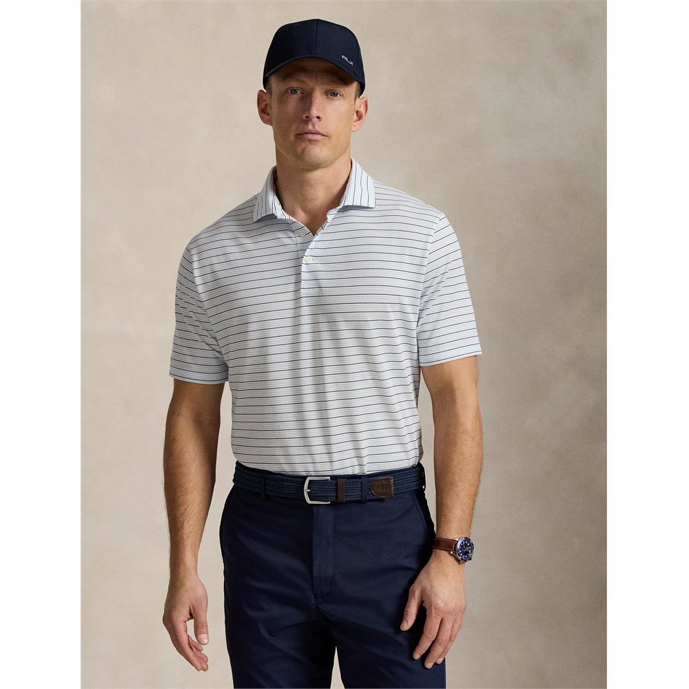 Tour Pique Knit Stripe Polo